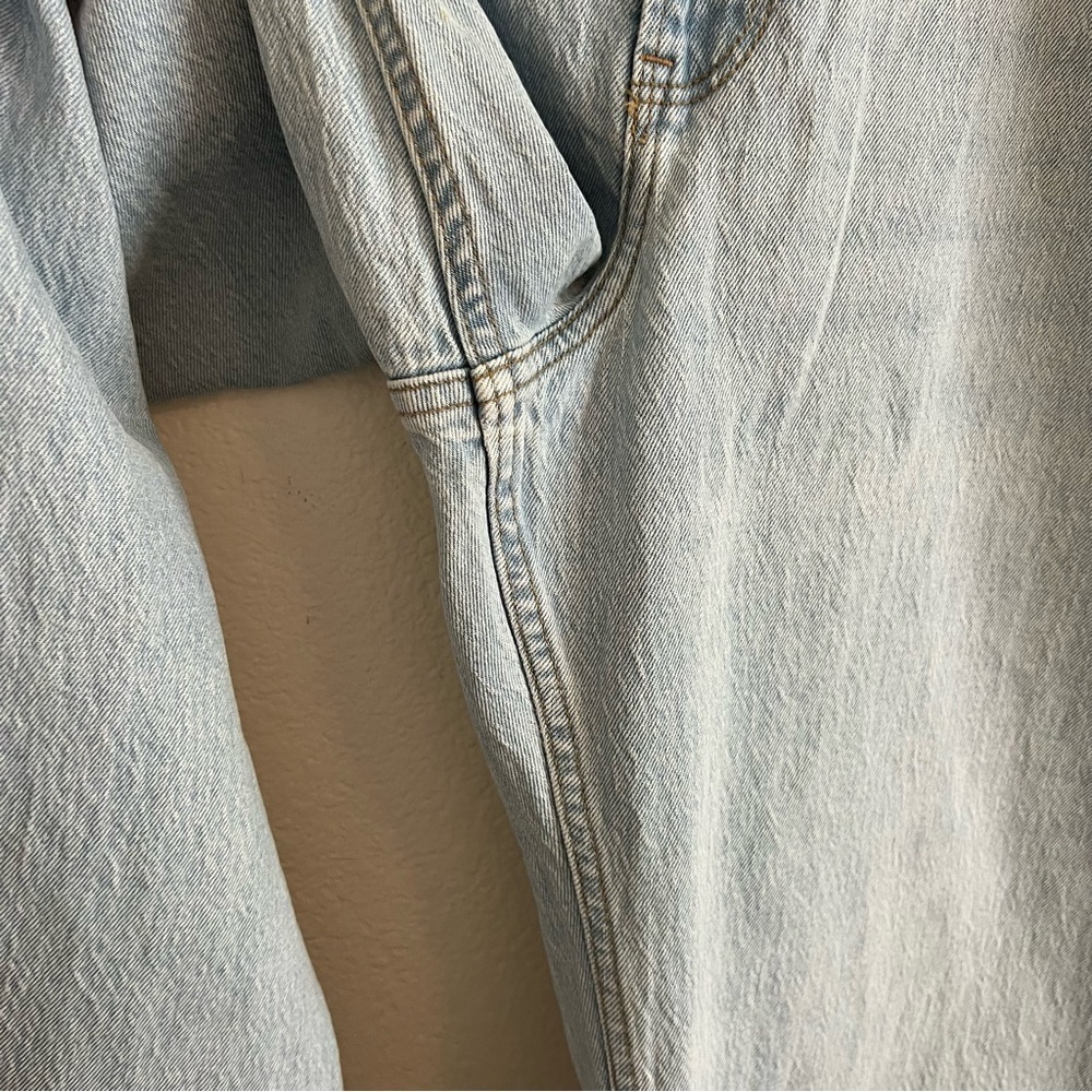 Abercrombie The 90's Relaxed Jean High Rise Curve Love 33/16 L - Picture 5 of 9